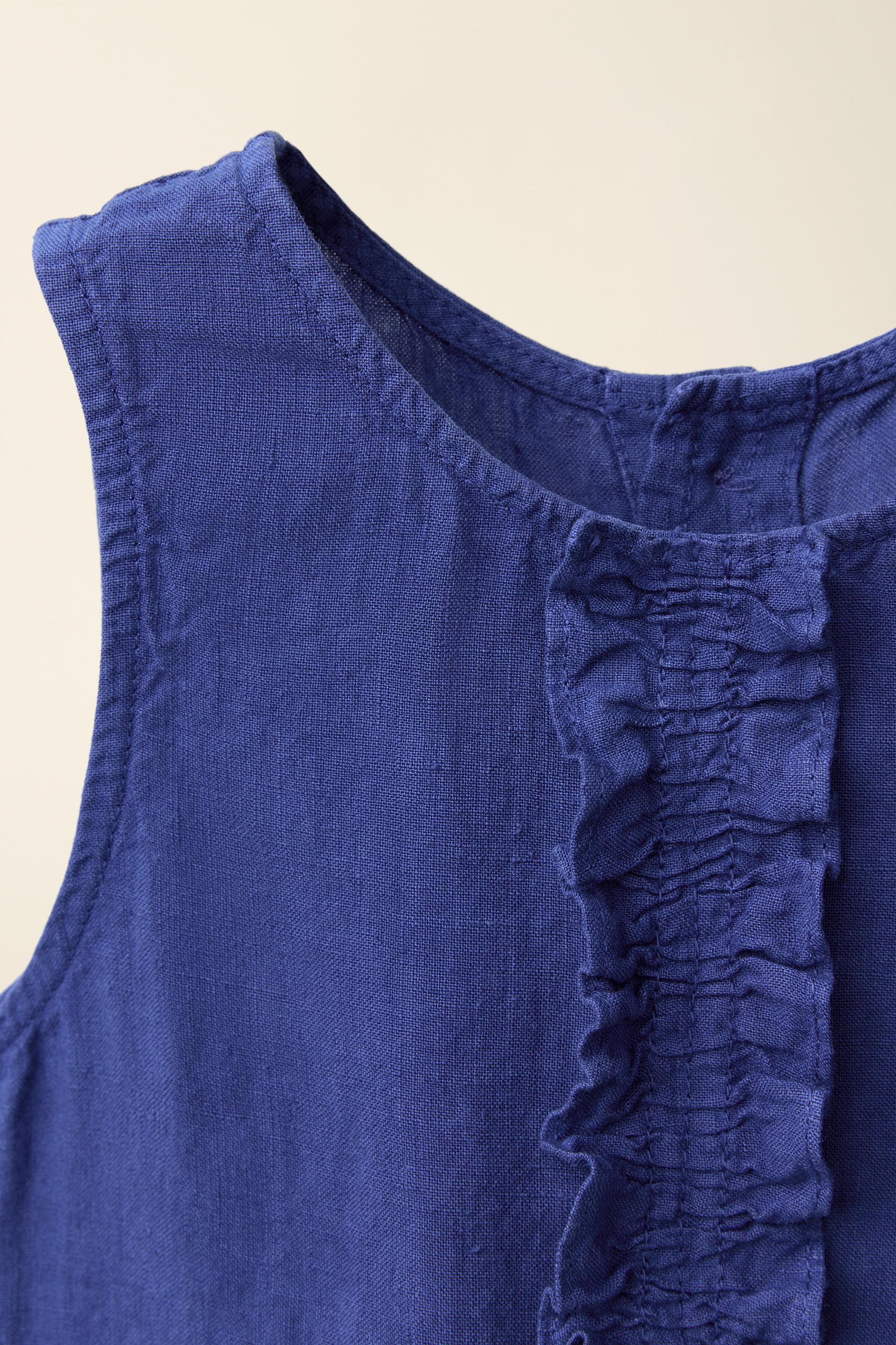 100% LINEN DRESS CREATED BY CARAMEL LONDON X ZARA